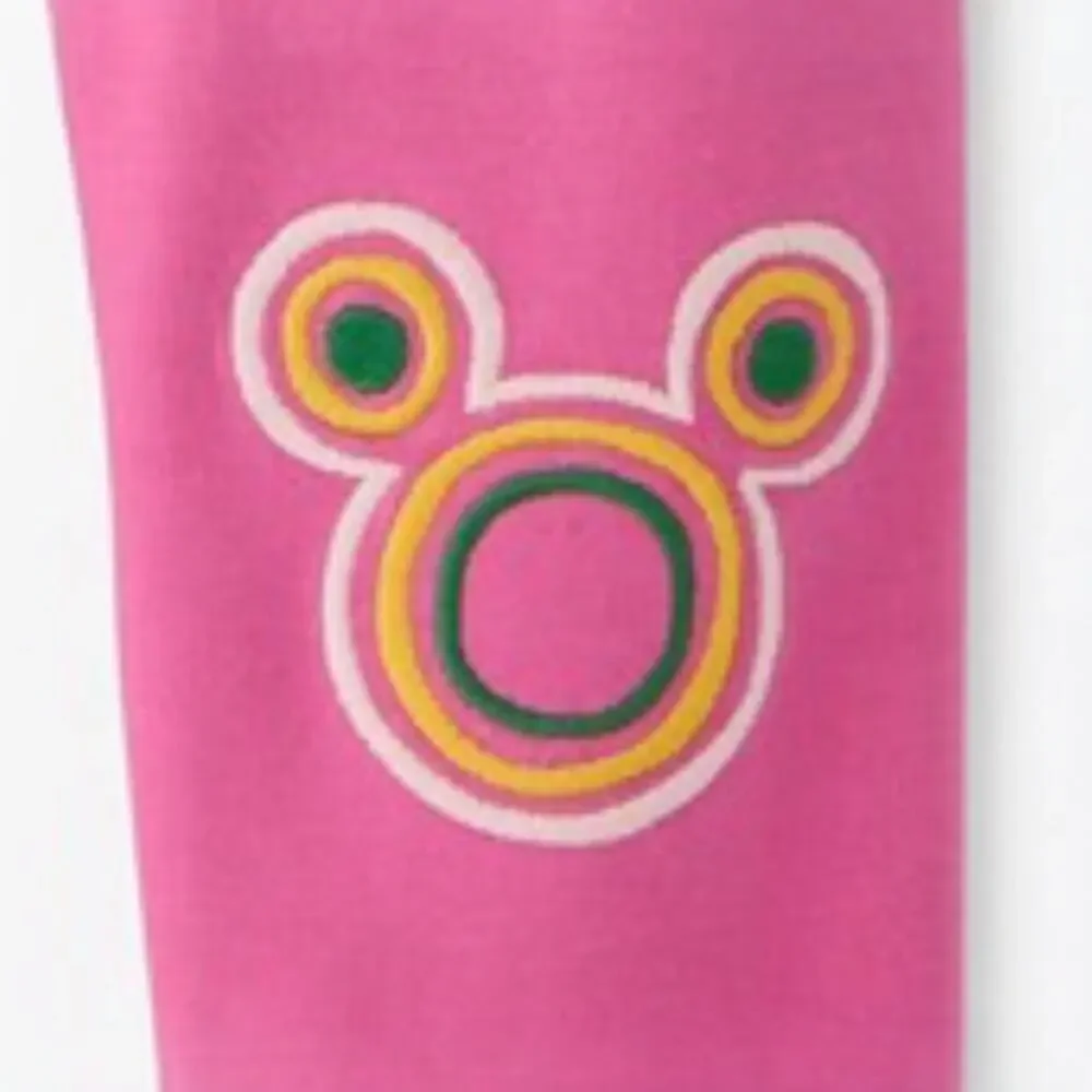 🆕 Hanna Andersson NWT Pink Mickey Mouse Leggings. Size 4.